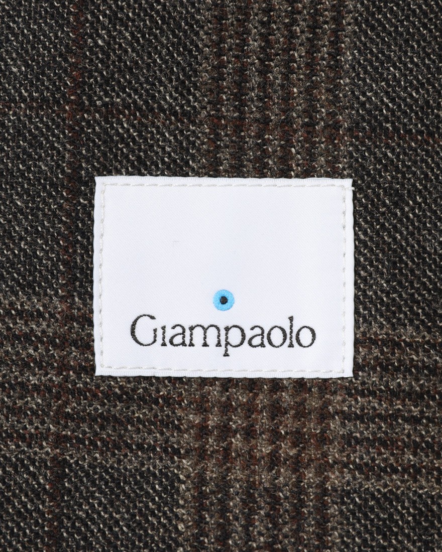 GIAMPAOLOグレンチェック シングルジャケット【MURAT】18l