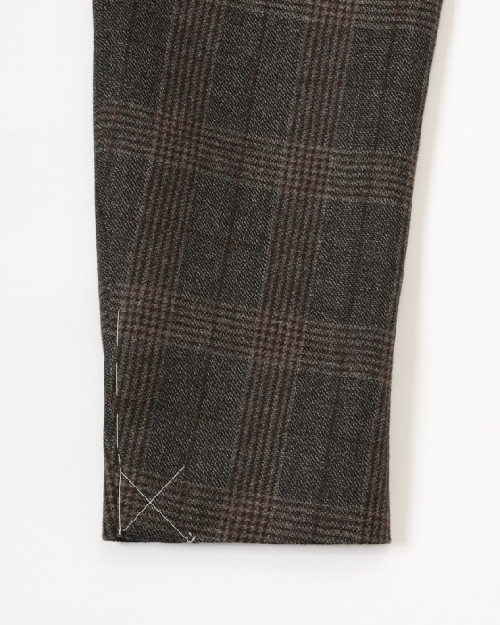 GIAMPAOLOグレンチェック シングルジャケット【MURAT】19l