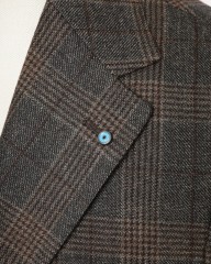 GIAMPAOLOグレンチェック シングルジャケット【MURAT】mb_08l