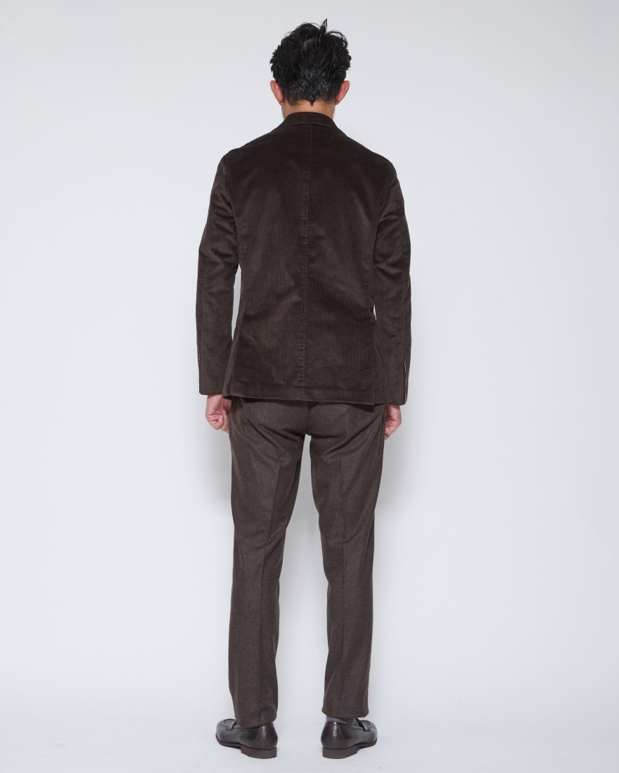 GIAMPAOLOコーデュロイ ダブルジャケット【TRANI】03l