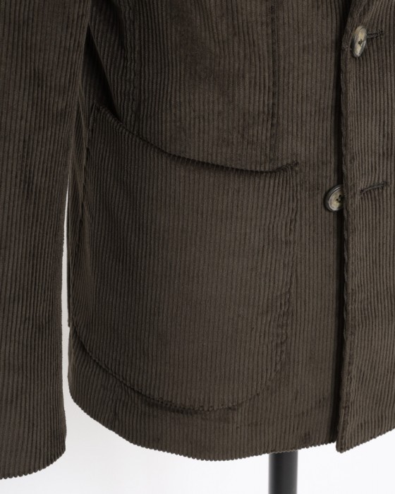 GIAMPAOLOコーデュロイ ダブルジャケット【TRANI】06l