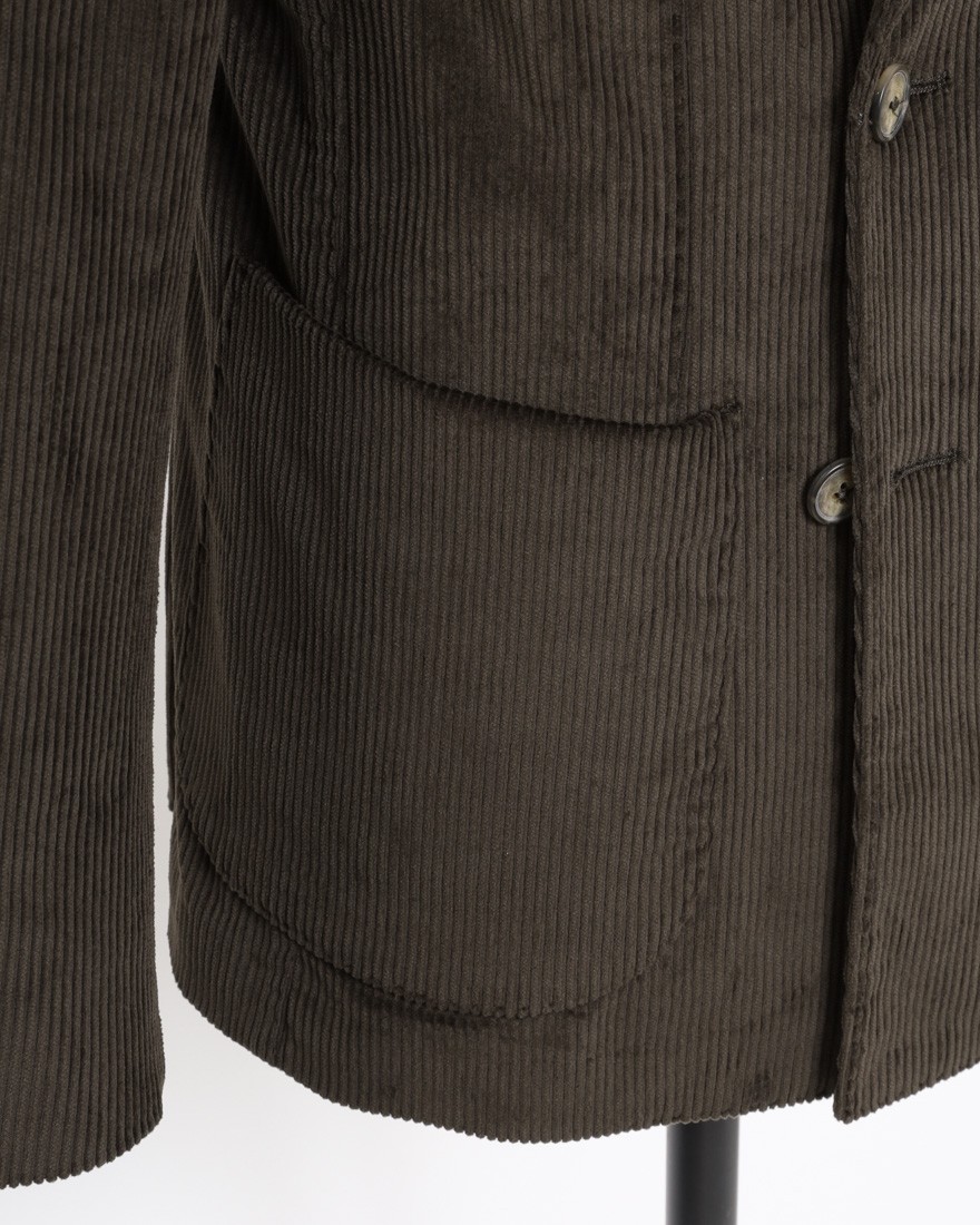 GIAMPAOLOコーデュロイ ダブルジャケット【TRANI】06l