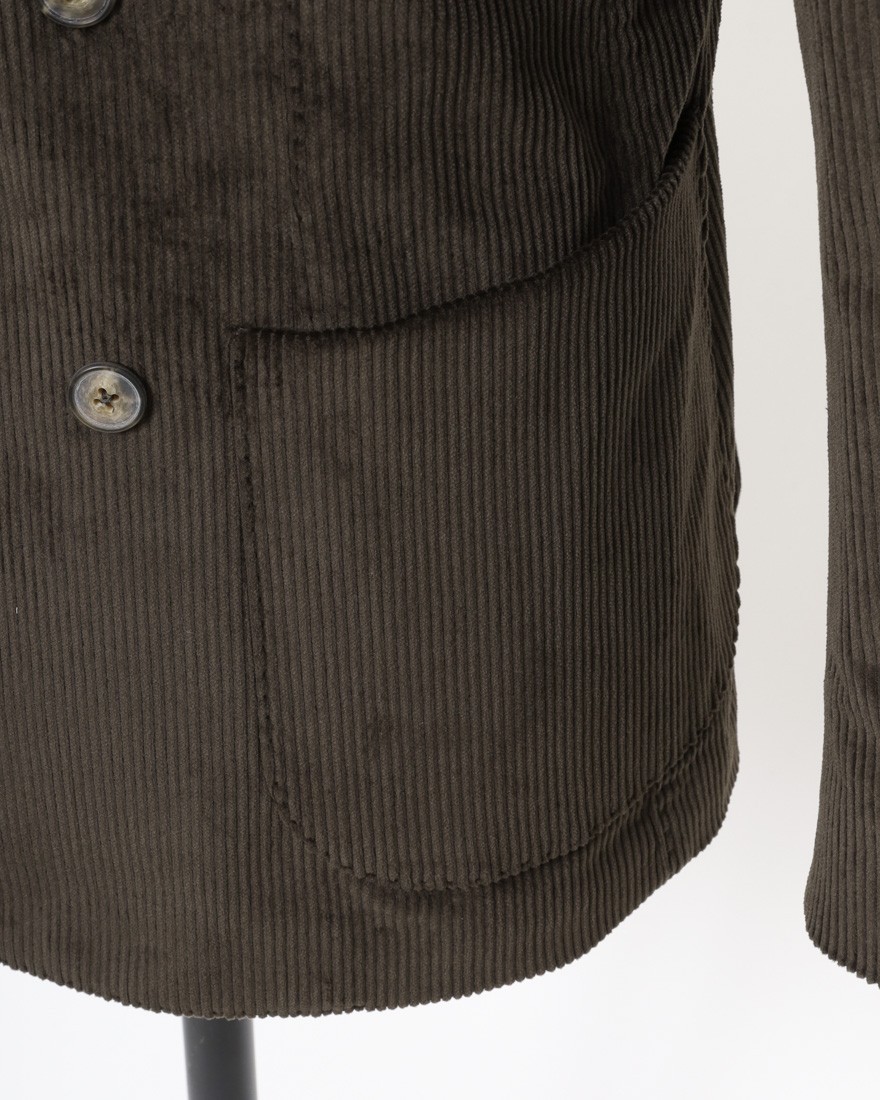GIAMPAOLOコーデュロイ ダブルジャケット【TRANI】07l