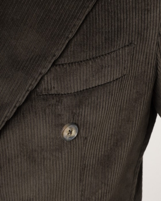GIAMPAOLOコーデュロイ ダブルジャケット【TRANI】09l