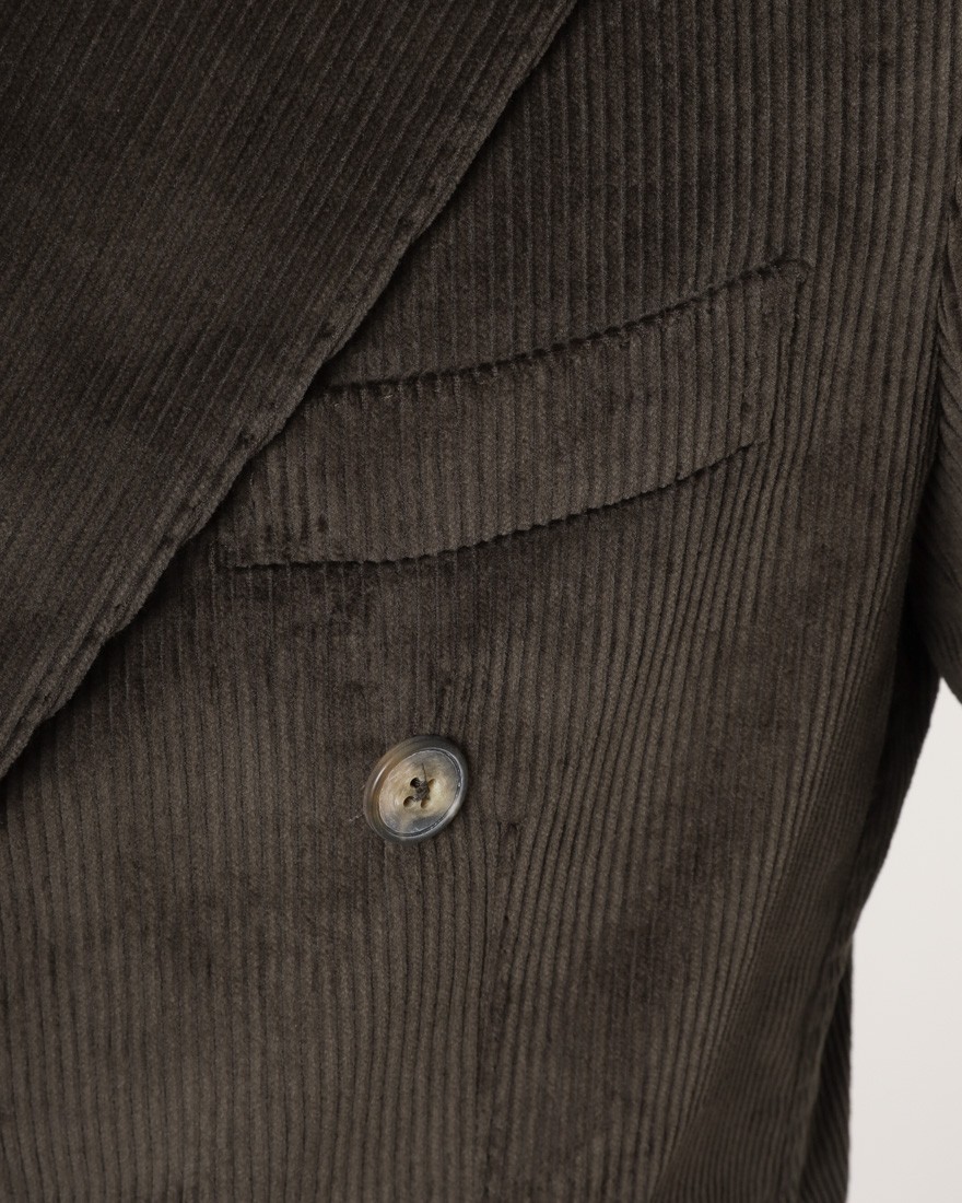 GIAMPAOLOコーデュロイ ダブルジャケット【TRANI】09l
