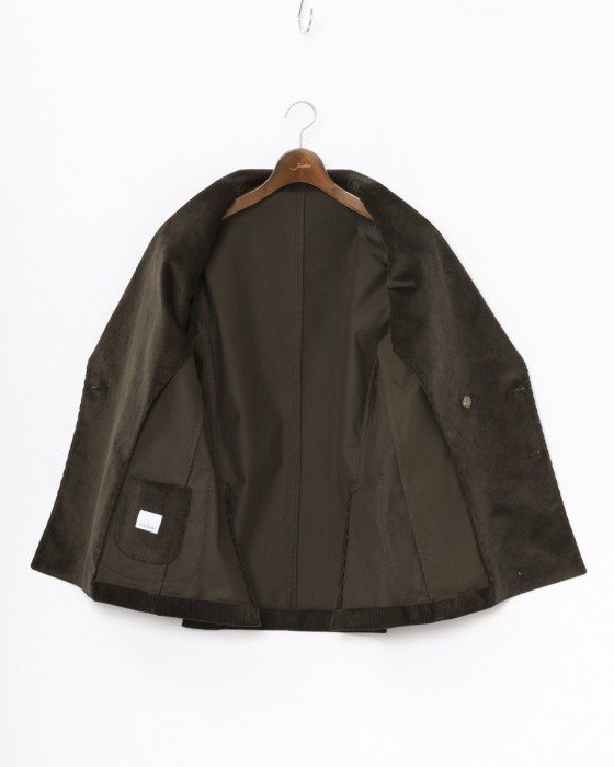 GIAMPAOLOコーデュロイ ダブルジャケット【TRANI】15l
