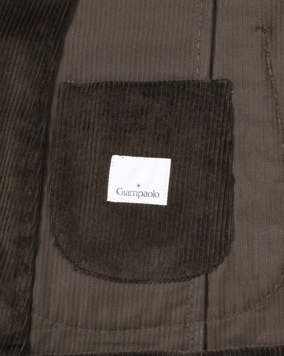 GIAMPAOLOコーデュロイ ダブルジャケット【TRANI】17l