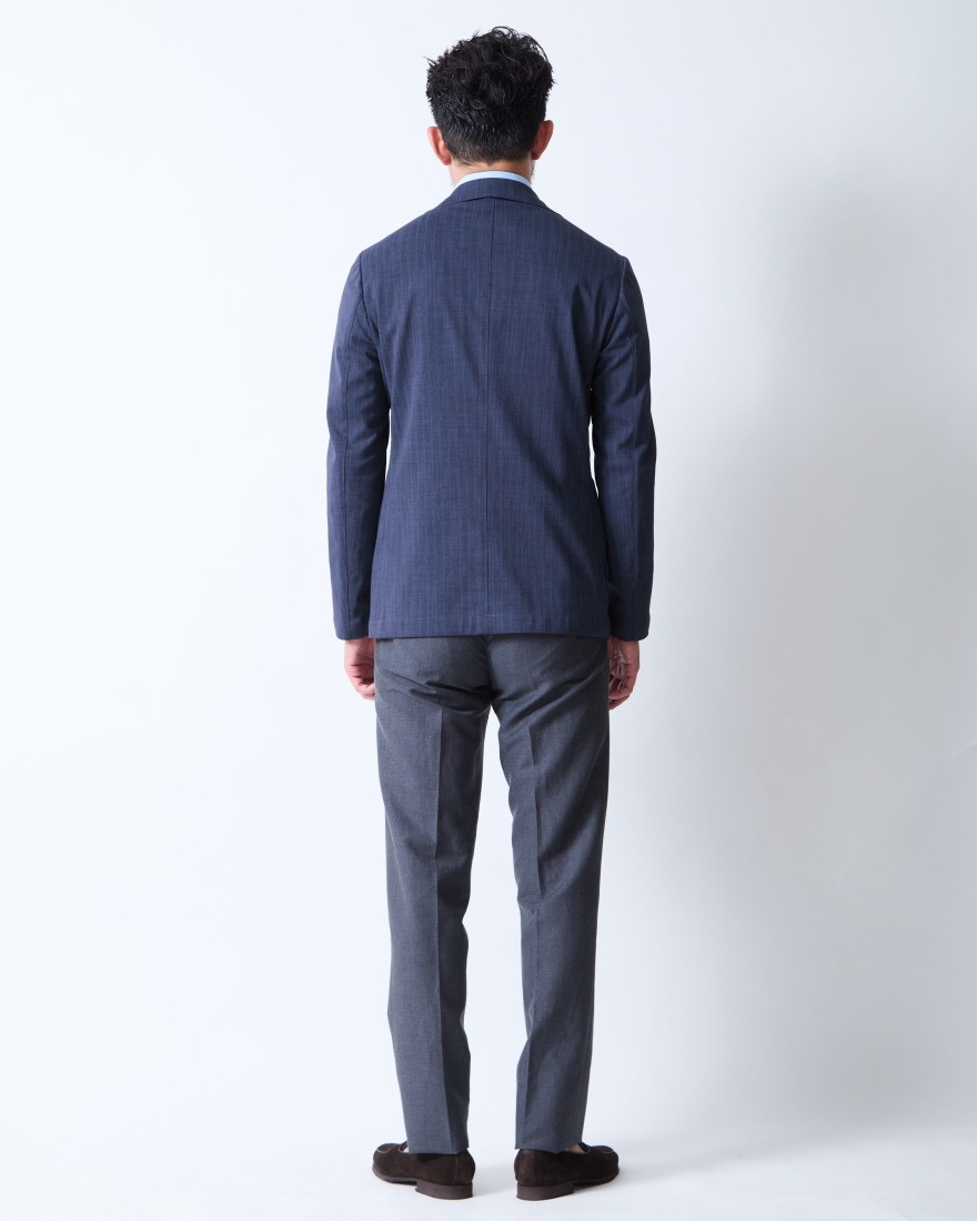 GIAMPAOLOコットンストレッチ 2B ジャケット【VILLANOVA】03l