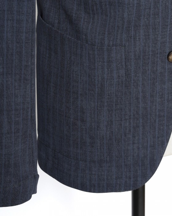 GIAMPAOLOコットンストレッチ 2B ジャケット【VILLANOVA】06l