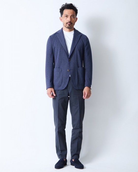 GIAMPAOLOコットンブレンド 2B ジャケット【VILLANOVA】01l