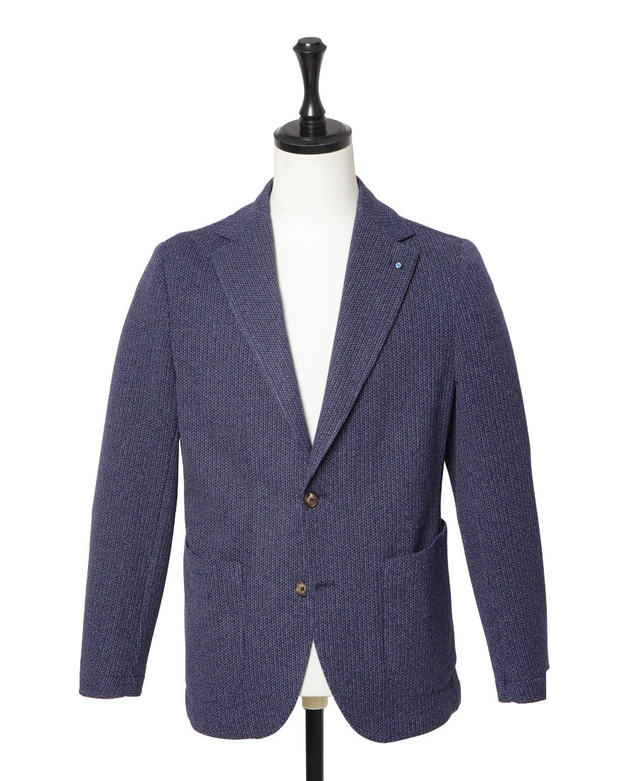 GIAMPAOLOコットンジャージー2B ジャケット【VILLANOVA】ma