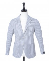 TAGLIATORE（タリアトーレ）シアサッカー ストライプジャケット【DAKAR/ダカール】