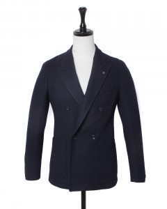極美品>TAGLIATORE 新ロゴ STEPHAN ダブル コート 52