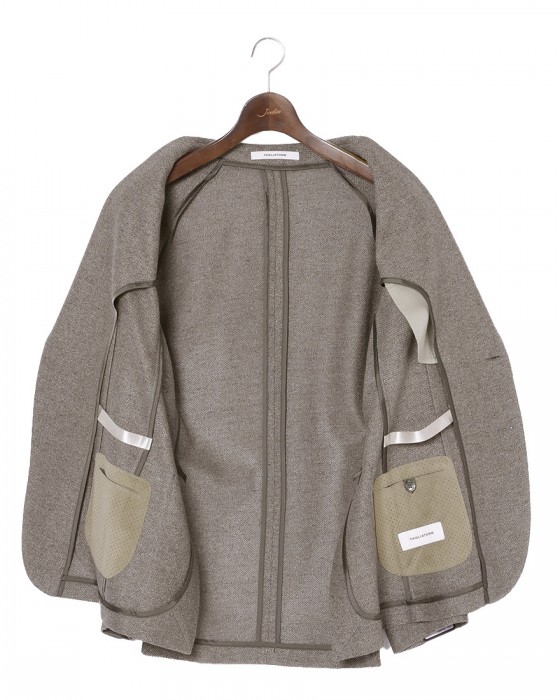 TAGLIATOREウールシルクカラミジャケット【DAKAR/ダカール】12l