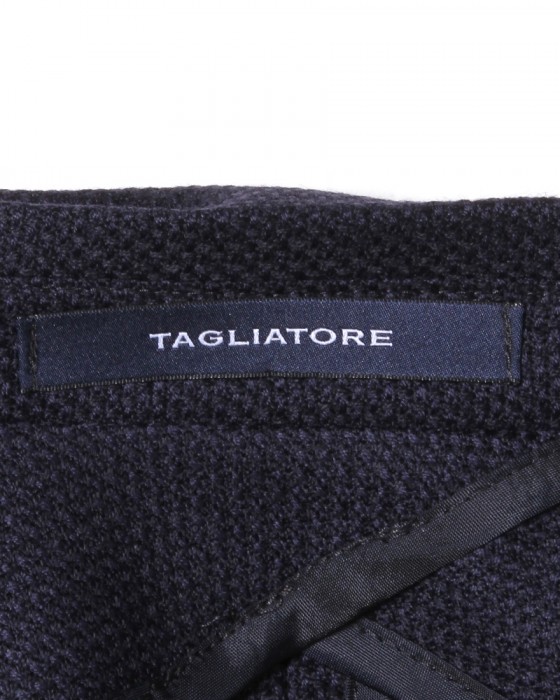 TAGLIATORESuper100's ホップサックネイビージャケット【MONTECARLO/モンテカルロ】13l