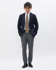 TAGLIATORESuper100's ホップサックネイビージャケット【MONTECARLO/モンテカルロ】mb_ma