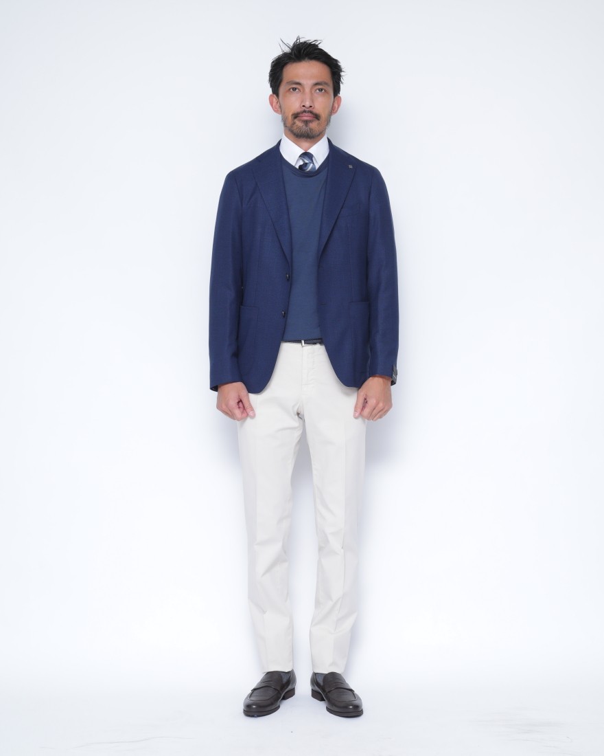 TAGLIATORE110'sストレッチウール ジャケット【MONTECARLO/モンテカルロ】26l