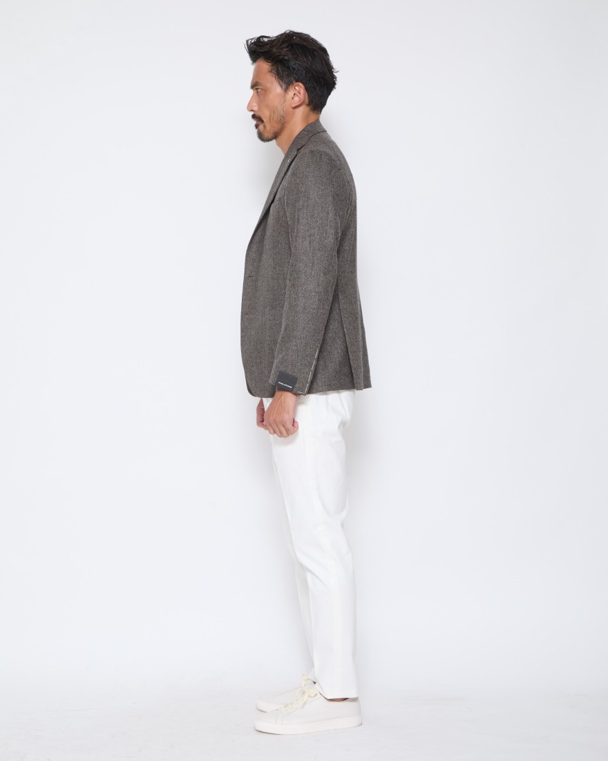 IZG】ヘリンボーン柄 ジャケット（ジャケット）｜STRASBURGO OUTLET