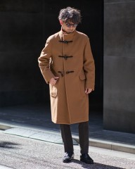 TAGLIATOREナイロン混ウール ダッフルコート【MON/モン】mb_ma
