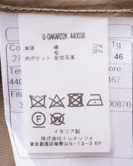 TAGLIATOREシルクウールカラミ ジャケット【DAKAR/ダカール】mb_23l