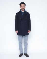 TAGLIATOREナイロン混ウール Pコート【STEPHAN/ステファン】mb_01l