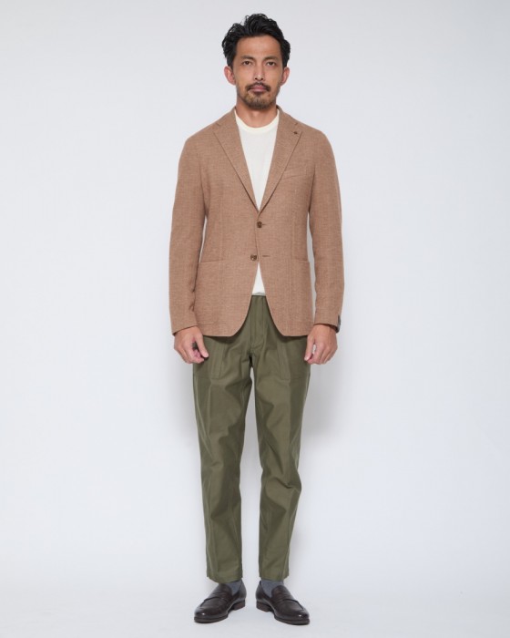 TAGLIATORE4者混 ヘリンボーンジャケット【Dakar/ダカール】01l