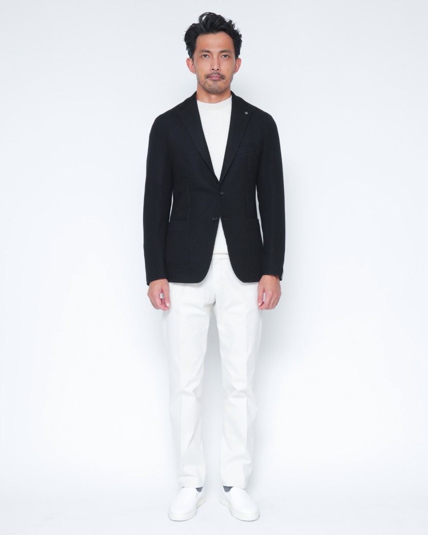 TAGLIATORE3者混 ニットジャケット【Dakar/ダカール】01l