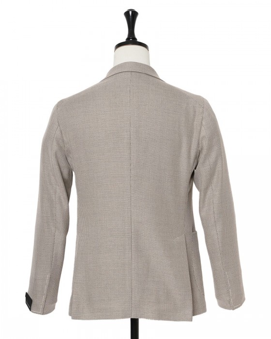 TAGLIATOREコットンウール ホップサック 2Bシングル ジャケット 【MONTECARLO/モンテカルロ】05l