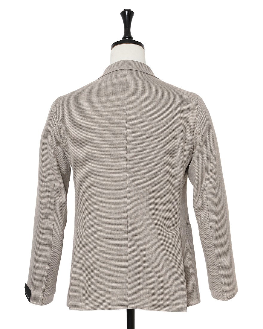 TAGLIATOREコットンウール ホップサック 2Bシングル ジャケット 【MONTECARLO/モンテカルロ】05l