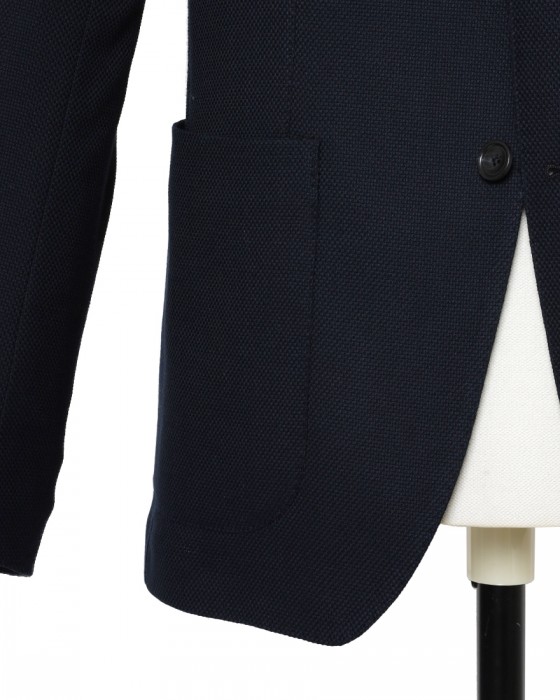 TAGLIATOREコットンウール ホップサック 2Bシングル ジャケット 【MONTECARLO/モンテカルロ】09l