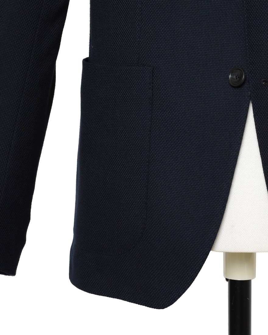 TAGLIATOREコットンウール ホップサック 2Bシングル ジャケット 【MONTECARLO/モンテカルロ】09l