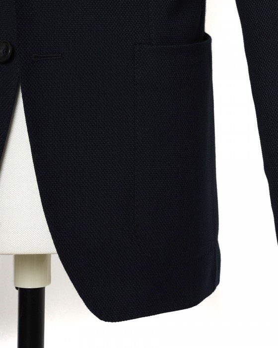 TAGLIATOREコットンウール ホップサック 2Bシングル ジャケット 【MONTECARLO/モンテカルロ】10l