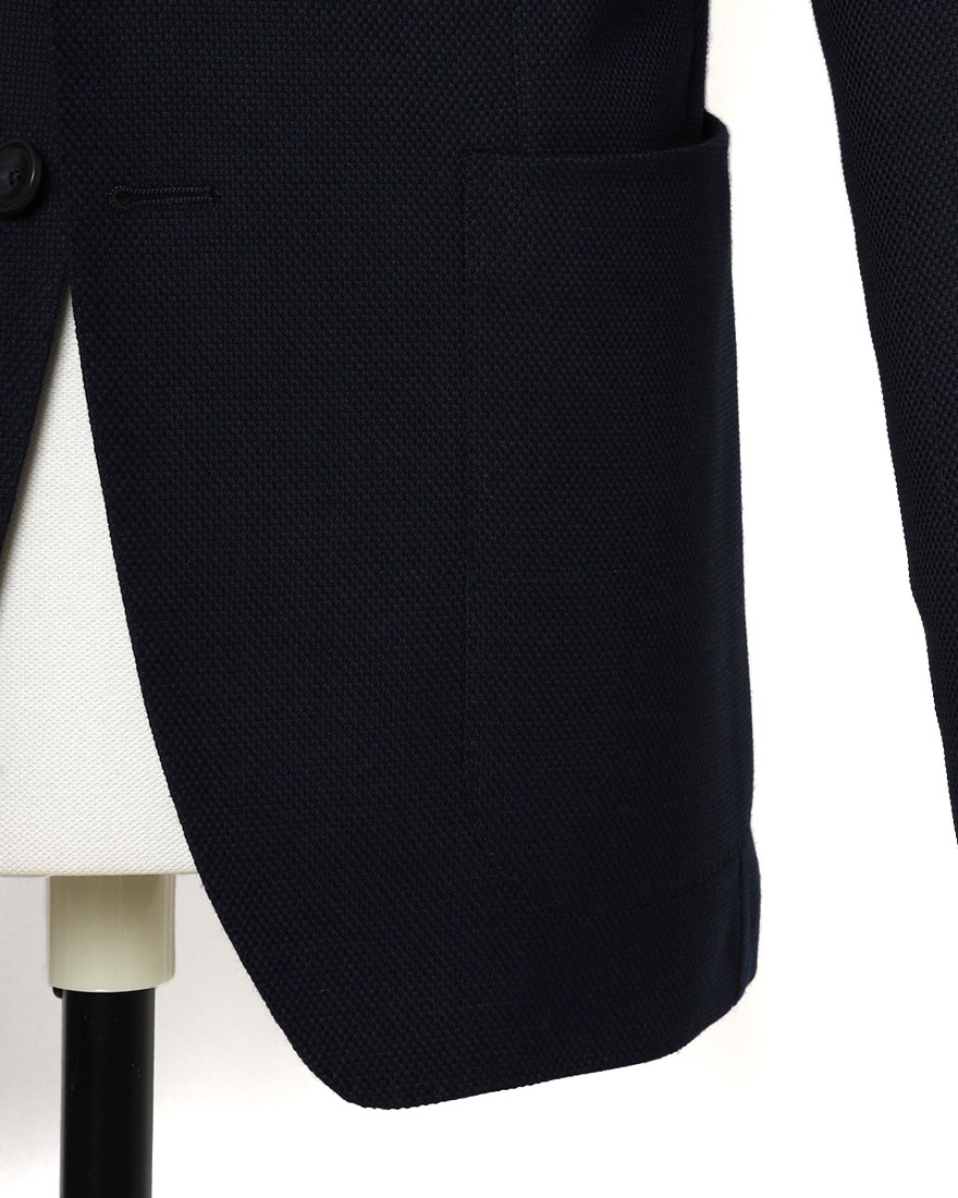 TAGLIATOREコットンウール ホップサック 2Bシングル ジャケット 【MONTECARLO/モンテカルロ】10l