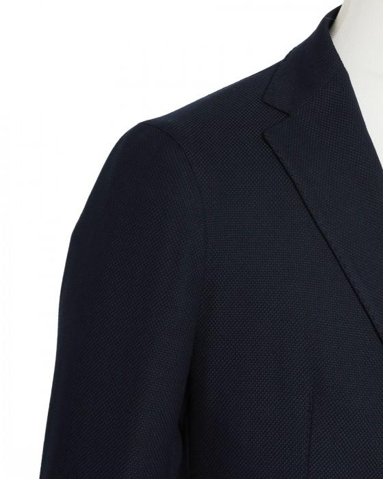 TAGLIATOREコットンウール ホップサック 2Bシングル ジャケット 【MONTECARLO/モンテカルロ】11l