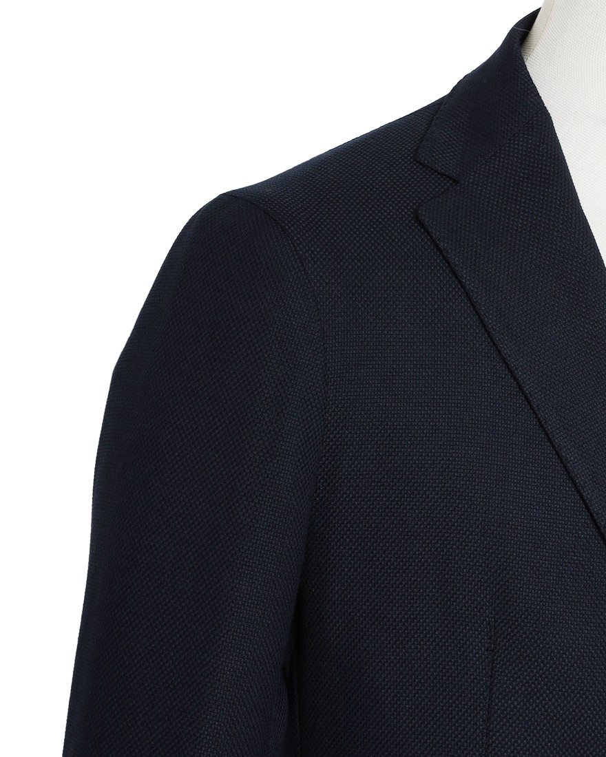 TAGLIATOREコットンウール ホップサック 2Bシングル ジャケット 【MONTECARLO/モンテカルロ】11l