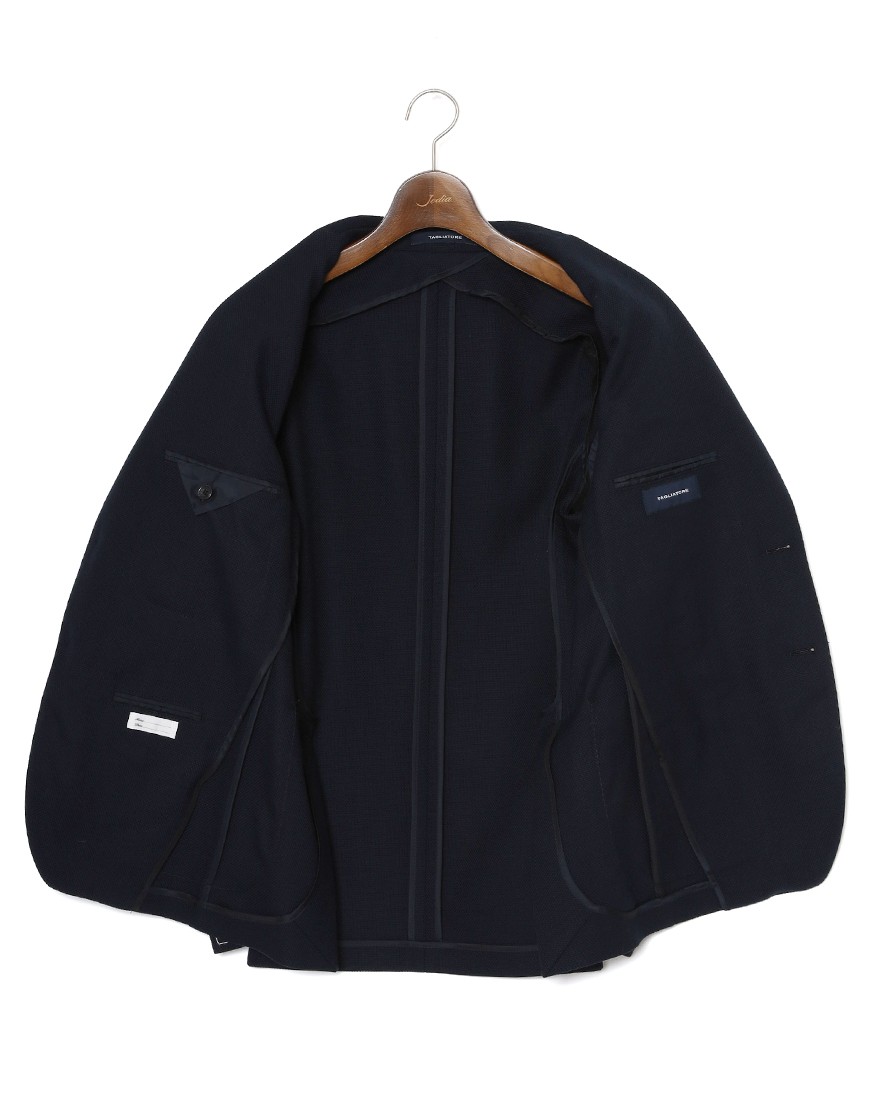 TAGLIATOREコットンウール ホップサック 2Bシングル ジャケット 【MONTECARLO/モンテカルロ】16l