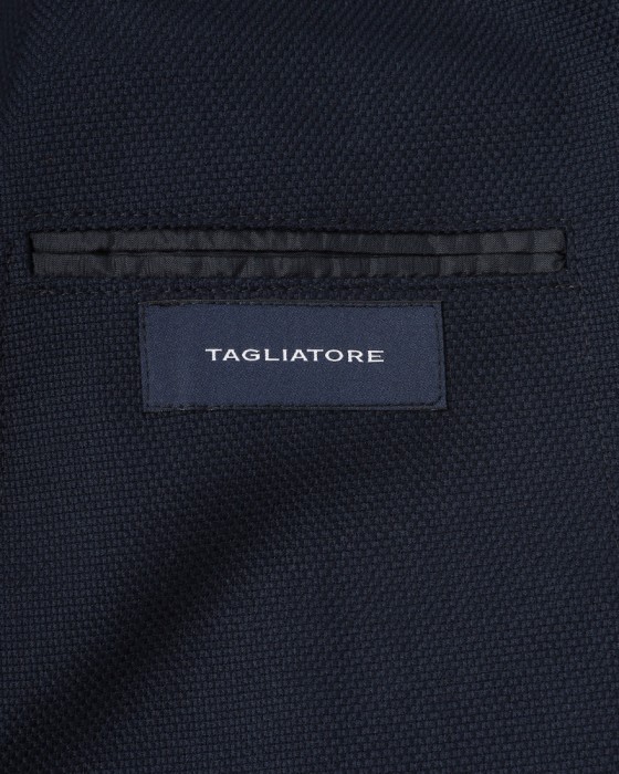 TAGLIATOREコットンウール ホップサック 2Bシングル ジャケット 【MONTECARLO/モンテカルロ】21l