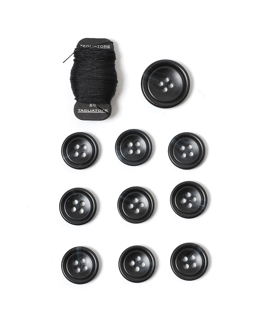 TAGLIATOREコットンウール ホップサック 2Bシングル ジャケット 【MONTECARLO/モンテカルロ】26l