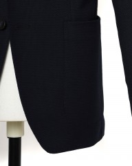 TAGLIATOREコットンウール ホップサック 2Bシングル ジャケット 【MONTECARLO/モンテカルロ】mb_10l