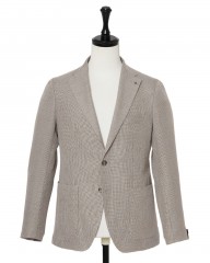 TAGLIATOREコットンウール ホップサック 2Bシングル ジャケット 【MONTECARLO/モンテカルロ】mb_c1