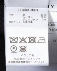 TAGLIATOREストレッチリネンローマ ジャケット【G-LIGHT/ジーライト】mb_22l