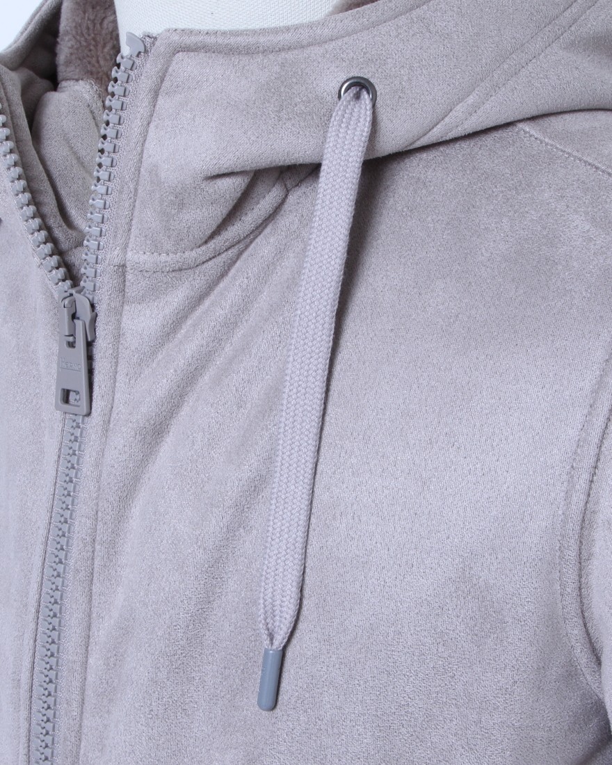 フーデッド エコスエードブルゾン【Herno Resort】｜HERNO（ヘルノ