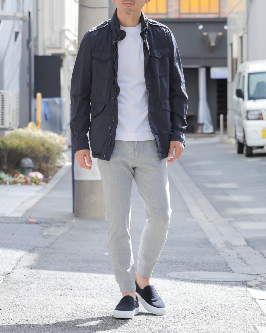 ナイロンコットンウォッシュド M-65型ブルゾン【Herno/ヘルノ】｜HERNO