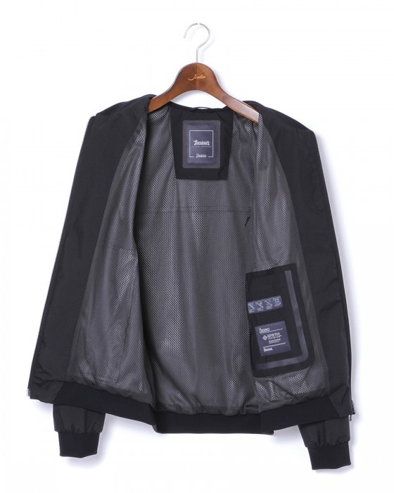 Hernoゴアテックス MA-1タイプブルゾン【Herno Laminar】12l