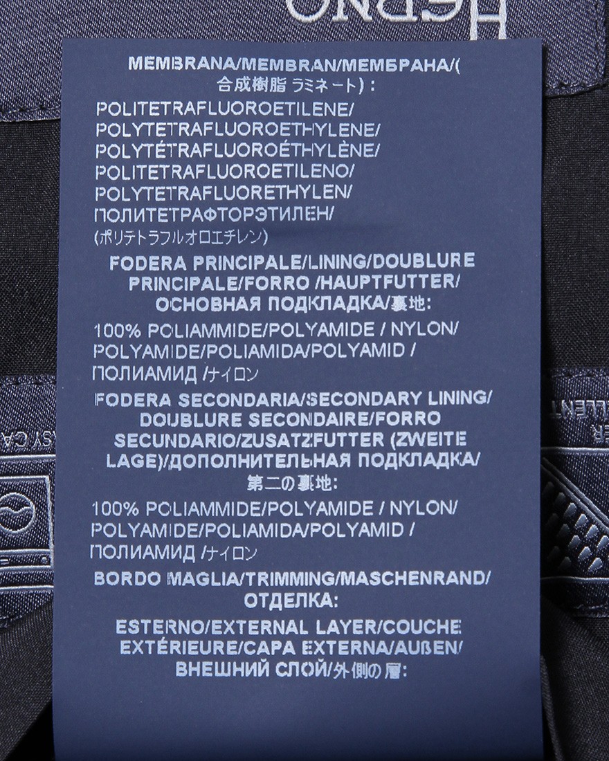 Hernoゴアテックス MA-1タイプブルゾン【Herno Laminar】21l