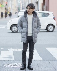 HernoPIACENZA シルクカシミヤ ダウンコートmb_ma