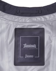 Hernoゴアテックス ネイビー ステンカラーコート【Herno Laminar】mb_13l