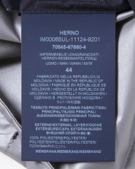 Hernoゴアテックス ネイビー ステンカラーコート【Herno Laminar】mb_21l