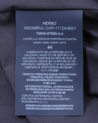 Hernoゴアテックス ネイビー ステンカラーコート【Herno Laminar】mb_28l