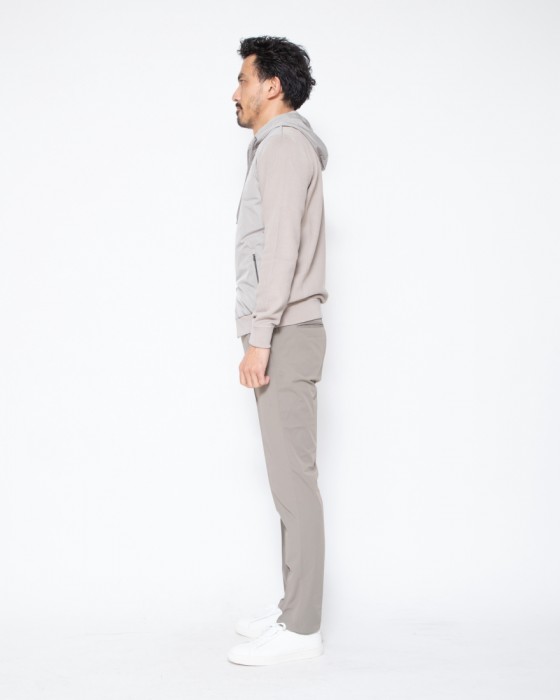 Herno異素材コンビ フーデッドブルゾン【Herno】22l
